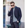 imageCOOFANDY Mens Slim Fit Basic Turtleneck Long Sleeve Lightweight Pullover Sweaters Casual Knitted TopsGray Blue