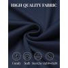 imageCOOFANDY Mens Slim Fit Basic Turtleneck Long Sleeve Lightweight Pullover Sweaters Casual Knitted TopsNavy