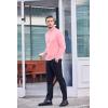 imageCOOFANDY Mens Slim Fit Basic Turtleneck Long Sleeve Lightweight Pullover Sweaters Casual Knitted TopsPink
