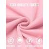 imageCOOFANDY Mens Slim Fit Basic Turtleneck Long Sleeve Lightweight Pullover Sweaters Casual Knitted TopsPink