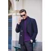imageCOOFANDY Mens Slim Fit Basic Turtleneck Long Sleeve Lightweight Pullover Sweaters Casual Knitted TopsPurple