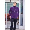 imageCOOFANDY Mens Slim Fit Basic Turtleneck Long Sleeve Lightweight Pullover Sweaters Casual Knitted TopsPurple