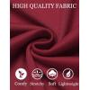 imageCOOFANDY Mens Slim Fit Basic Turtleneck Long Sleeve Lightweight Pullover Sweaters Casual Knitted TopsRed