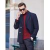 imageCOOFANDY Mens Slim Fit Basic Turtleneck Long Sleeve Lightweight Pullover Sweaters Casual Knitted TopsRed