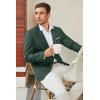 imageCOOFANDY Mens Slim Fit Casual Blazers Lightweight Sport Coats One Button Suit JacketsLight Green