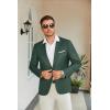 imageCOOFANDY Mens Slim Fit Casual Blazers Lightweight Sport Coats One Button Suit JacketsLight Green
