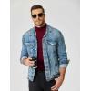 imageCOOFANDY Mens Slim Fit Mock Turtleneck T Shirt Casual Basic Knitted Long Sleeve Pullover SweaterWine Red