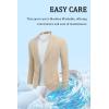 imageCOOFANDY Mens Smart Wash Blazer Regular Fit Cotton Sport Coat Casual Suit JacketKhaki