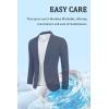 imageCOOFANDY Mens Smart Wash Blazer Regular Fit Cotton Sport Coat Casual Suit JacketNavy Blue