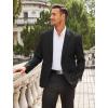 imageCOOFANDY Mens Sport Coat Casual Blazer One Button Business Suit JacketBlack