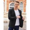 imageCOOFANDY Mens Sport Coat Casual Blazer One Button Business Suit JacketBlack
