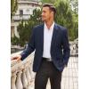 imageCOOFANDY Mens Sport Coat Casual Blazer One Button Business Suit JacketDark Blue