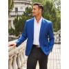 imageCOOFANDY Mens Sport Coat Casual Blazer One Button Business Suit JacketGem Blue