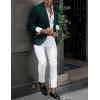 imageCOOFANDY Mens Sport Coat Casual Blazer One Button Business Suit JacketGreen