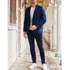 imageCOOFANDY Mens Sport Coat Casual Blazer One Button Business Suit JacketRoyal Blue