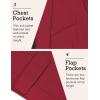 imageCOOFANDY Mens Sport Coat Casual Blazer One Button Business Suit JacketWine Red