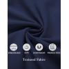 imageCOOFANDY Mens Summer Beach Tank Tops Sleeveless Button Up Shirt Casual Textured Tank ShirtsNavy Blue