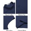imageCOOFANDY Mens Summer Beach Tank Tops Sleeveless Button Up Shirt Casual Textured Tank ShirtsNavy Blue
