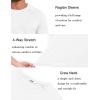 imageCOOFANDY Mens Sun Protection Shirts Long Sleeve Rash Guard Swim TShirts Lightweight Quick Dry Fishing Shirts1white