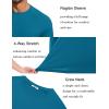imageCOOFANDY Mens Sun Protection Shirts Long Sleeve Rash Guard Swim TShirts Lightweight Quick Dry Fishing ShirtsLake Blue