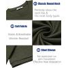 imageCOOFANDY Mens T Shirt Short Sleeve Crew Neck TShirt Casual Summer Tshirt Classic Basic Tee ShirtArmy Green