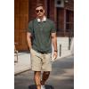 imageCOOFANDY Mens T Shirt Short Sleeve Crew Neck TShirt Casual Summer Tshirt Classic Basic Tee ShirtArmy Green