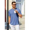 imageCOOFANDY Mens T Shirt Short Sleeve Crew Neck TShirt Casual Summer Tshirt Classic Basic Tee ShirtBlue