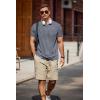 imageCOOFANDY Mens T Shirt Short Sleeve Crew Neck TShirt Casual Summer Tshirt Classic Basic Tee ShirtMedium Gray