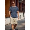 imageCOOFANDY Mens T Shirt Short Sleeve Crew Neck TShirt Casual Summer Tshirt Classic Basic Tee ShirtNavy Blue