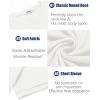 imageCOOFANDY Mens T Shirt Short Sleeve Crew Neck TShirt Casual Summer Tshirt Classic Basic Tee ShirtWhite