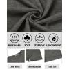 imageCOOFANDY Mens T Shirt Short Sleeve Crew Neck TShirts Casual Summer Classic Basic TeesCharcoal Heather