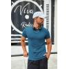 imageCOOFANDY Mens T Shirt Short Sleeve Crew Neck TShirts Casual Summer Classic Basic TeesDark Blue