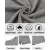 imageCOOFANDY Mens T Shirt Short Sleeve Crew Neck TShirts Casual Summer Classic Basic TeesGrey