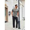 imageCOOFANDY Mens T Shirt Short Sleeve Crew Neck TShirts Casual Summer Classic Basic TeesGrey