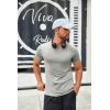 imageCOOFANDY Mens T Shirt Short Sleeve Crew Neck TShirts Casual Summer Classic Basic TeesLight Steel