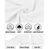 imageCOOFANDY Mens T Shirt Short Sleeve Crew Neck TShirts Casual Summer Classic Basic TeesWhite