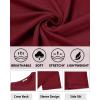 imageCOOFANDY Mens T Shirt Short Sleeve Crew Neck TShirts Casual Summer Classic Basic TeesWine Red
