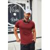 imageCOOFANDY Mens T Shirt Short Sleeve Crew Neck TShirts Casual Summer Classic Basic TeesWine Red