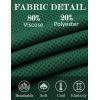 imageCOOFANDY Mens T Shirts Casual Short Sleeve Crewneck Shirts Solid Textured Knit Pullover TeesGreen