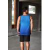 imageCOOFANDY Mens Tank Tops Beach Summer Sleeveless Graphic T Shirts Palm Tree Vacation Quick Dry Muscle TankGrayblue
