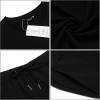 imageCOOFANDY Mens Tracksuit 2 Piece Long Sleeve Pullover Jogging Track Suit Athletic Casual Sweatsuit1black