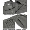imageCOOFANDY Mens Tracksuit 2 Piece Relaxed Fit Halfzip Sweatsuits Athletic Running Jogging Suit SetsGray