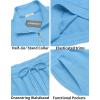 imageCOOFANDY Mens Tracksuit 2 Piece Relaxed Fit Halfzip Sweatsuits Athletic Running Jogging Suit SetsLight Blue