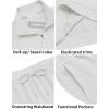 imageCOOFANDY Mens Tracksuit 2 Piece Relaxed Fit Halfzip Sweatsuits Athletic Running Jogging Suit SetsWhite