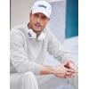 imageCOOFANDY Mens Tracksuit 2 Piece Sweatsuit Set Long Sleeve Pullover Athletic Suit For Sports Casual Fitness JoggingWhite