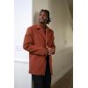 imageCOOFANDY Mens Trench Coat Notched Collar Single Breasted Peacoat Winter Overcoat With PocketsBrown