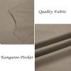 imageCOOFANDY Mens VNeck Linen Robe Short Sleeve Kaftan Thobe Long Gown Casual Shirt for Beach SummerKhaki