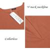imageCOOFANDY Mens VNeck Linen Robe Short Sleeve Kaftan Thobe Long Gown Casual Shirt for Beach SummerLight Brown