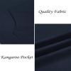 imageCOOFANDY Mens VNeck Linen Robe Short Sleeve Kaftan Thobe Long Gown Casual Shirt for Beach SummerNavy Blue