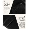 imageCOOFANDY Mens Velvet Blazer Notched Lapel Velour Suit Jacket One Button Tuxedo Jackets for Wedding Prom Party DinnerBlack